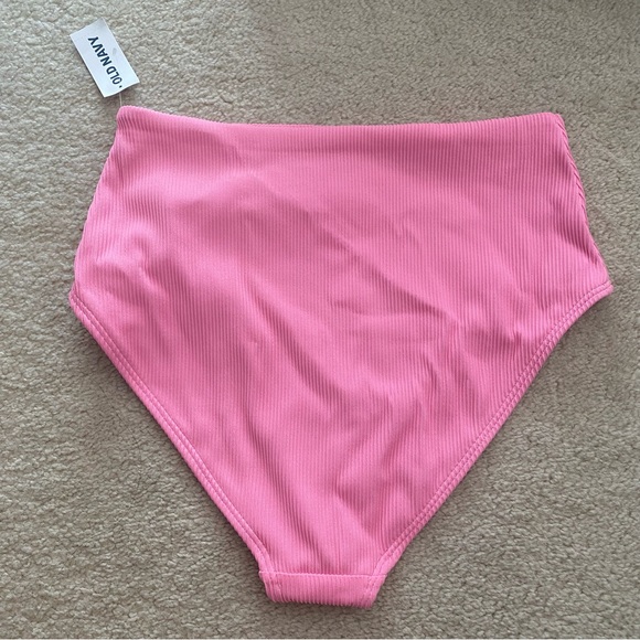 HIGH WAISTED RIBBED SWIM BOTTOMS - Picture 4 of 6